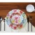 Import luxury large designer plastic melamine dinner dinnerware party compartment round plates set from China