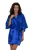 Import Luxury sexy lady Womens Satin Plain Short Kimono Robe Bathrobe silk Pajamas dressing gown robes from China