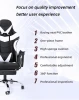 Made in Anji Swivel high sponge cushion racing gaming chair with footrest