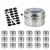 Import Magnetic Spice Tins, Stainless Steel Storage Spice Containers,Clear Top Lid with Sift or Pour from China