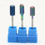 Manicure Tools Remove Gel Rainbow Tungsten Carbide Nail Drill Electric nail drill