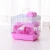 Import Manufacturer wholesale custom luxury acrylic foldable carrier portable castle hamster cage from China