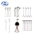 Import Manufacturers from china sale adjustable aluminum axillary crutch arm walking stick cane from China