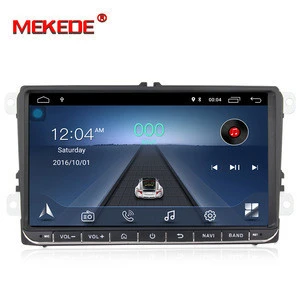MEKEDE 9 inch Android 9 Quad Core Car dvd player for VW SKODA GOLF 5 Golf 6 POLO PASSAT B5 B6 with 1+16GB wifi gps navigation BT