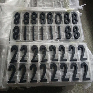 metal alphabets 50MM 100MM black premium Door numbers