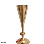 Metal Flower Vase Decorative Tall Vase