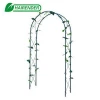 Metal Garden Arch  Rot Proof With Gate Wrought Iron Garden Wedding Arches