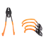metal hanging 630 duty diy 6 pcs heavy duty garage tool set wall hooks