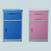 Metal Hospital Patient Side Table And Lockers Standing Cabinet Abs Bedside Nightstand