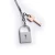 Import metal keychain custom logo love theme key and lock from China