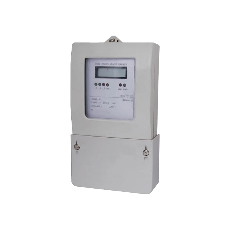 Meter 20(120) Front Panel Mounted Three Phase Electronic Active &amp; Reactive Integration Energy Meter watt-hour meter