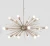 Import Mid Century Modern Sputnik Chandelier  Brass Spurchin Chandelier  Handmade Modern Ceiling Light from India