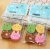 Import mini custom eraser sets  cartoon 6pcs/pvc box good quality pencil eraser animal shaped rubber eraser from China
