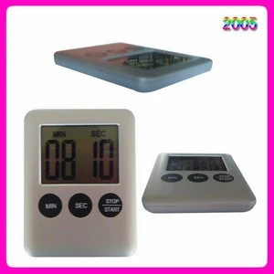 Mini fitness digital magnetic timer, eletronic refrigerator timer
