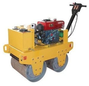 mini road roller compactor / road construction equipments / Walk Behind Hydraulic Small Double Drum Road Roller