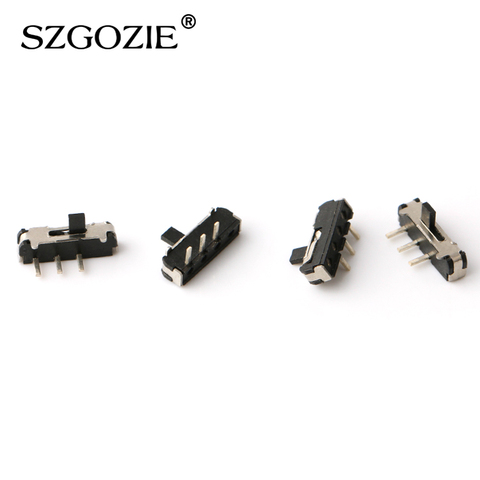 Buy Mini Slide Switch Slide On Off Switch 1p2t 3pin Msk12d18g-2h 2.0mm ...