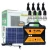 Import Mini solar energy product 10W 18V with radio use for home lighting and outdoor activities from China