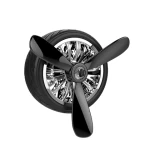 Mini Wheel shape perfume Car Vent clips aroma Air Freshener Luxury mount phone holder