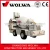 Import Mobile concrete mixer GNJB-1000 1CBM self-made chassis with cement  elf- feeding bucket 1CBM mobile concrete truck low price from China