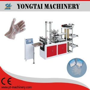 Model-STJ PE Hair Dyeing Glove Producing Machine