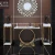 modern console table for living room gold stainless steel marble top ring shape luxury table hallway furniture