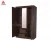 Import Modern Design Bedroom Furniture Melamine Wooden folding Door Wardrobe from China