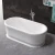 Import modern freestanding tub/one person indoor spa/outside bathtub from China