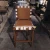 Import Modern Industrial Retro Commercial Wood Frame Goat Leather Bar Chair Vintage Industrial Upholstery Counter Tall Bar Chair from China