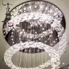 Modern luxury Living Room light hotel  Glass tube luminescent lamp