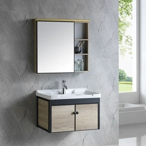 Vanity Unit Ceramic Washbasin Washroom Decor Furniture PVC