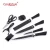 Import most popular 8pcs embossing blade stainless steel kitchen knife set with non-stick coating from China
