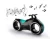 Import MP3 Music Two Wheel balance Children kick kids Baby foot scooter with Bluetooth and LED light from China