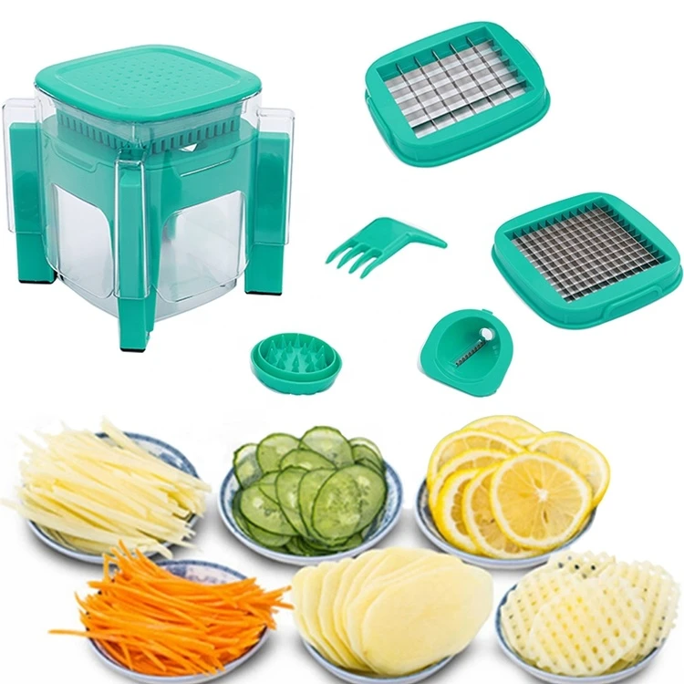 Multi purpose multifunctional Vegetable slicer fruit dice Cuts Machine Creative Home Vegetable and fruit chopper slicer Cutter