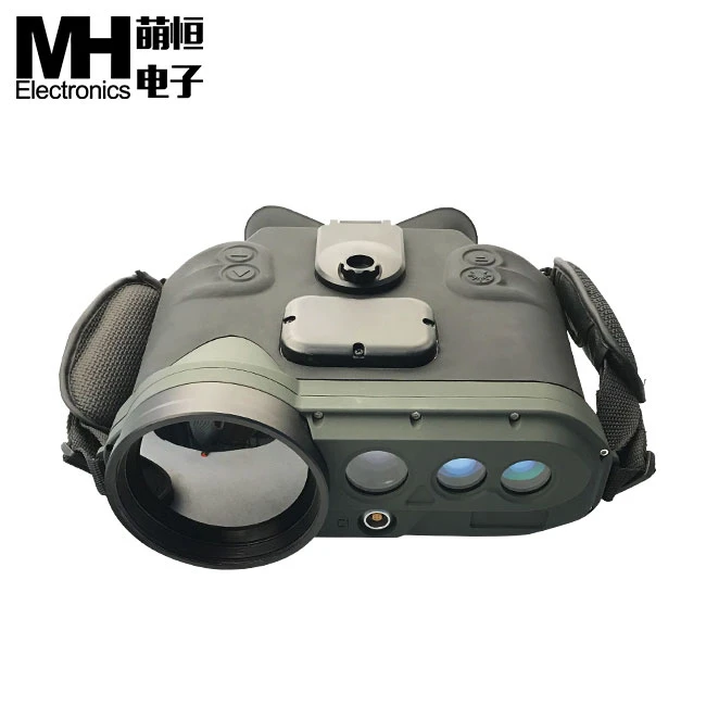 Multifunction military laser rangefinder infrared thermal binoculars