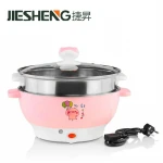 Multifunction Non-Stick Noodle Cooker Stainless Steel Rice Cooker Electric with Steamer Layer