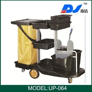 Multifunctional Cleaning cart(Janitor Cart) with cover