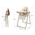 Import Multifunctional Foldable Baby Kids Safety Dining High Chair with Wheels from China
