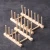 Import Multifunctional household tray display bamboo wood double kitchen storage bracket racks cutlery drain dish drainer drying rack from China