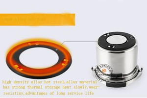 Multifunctional portable gas and electric stew pot