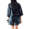 NAPAT Women Tops Bohemian Blouse Elegant Vestidos Embroidered Cotton Garment three quarter