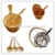Import natural and fashion wood drum for sauna room from China