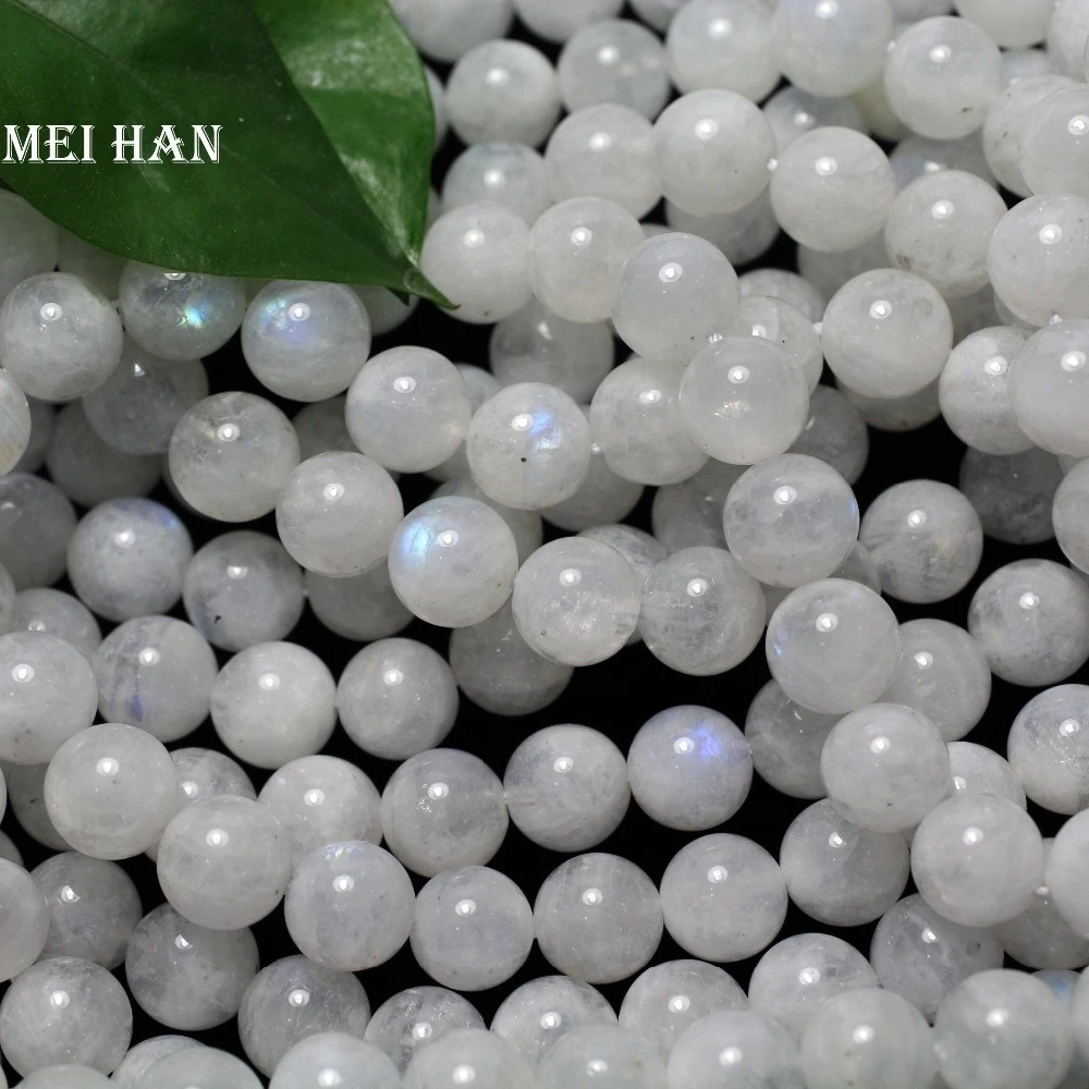 Natural mineral 6-12mm AAA  moonstone semi-precious stone gemstone loose beads for jewelry making