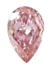 Natural Pear Cut Fancy Intense Pink Purple Loose Diamond
