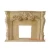Natural Stone Home Decor Indoor Stove Ornament Marble Fireplace Mantel Decorative Flowers