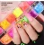 Import Neon 3D Butterfly Nail Art Sequins Glow Glitter Butterfly Press On Nails Holographic Butterfly Nail Decals from China