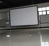 New 100 inch foldable  outdoor projector screen with stand portable Easy Assembly movie fast folding projection screen