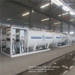 New 5 &10&20 mt metric tons 25tonnesliquid methane storage tank container skid plant lpg gas refill station