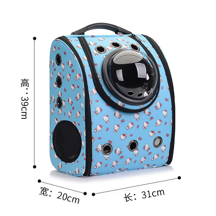 New arrival collapsible space capsule pet carrier bag travel cat bag breathable cat carrier airplane