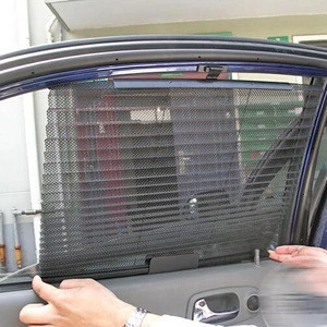 New Car Window Sunshade Curtain Black Side Rear Mesh Sun Visor Shield Solar Protection