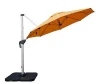 New Design 3.5M Round Metal Cantilever Outdoor Sun Garden Parasol Umbrella